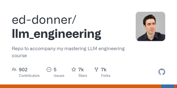 Article image for Free 8-Week LLM Engineering Course on GitHub Guides Students From Basics to Autonomous AI for Just a Few Dollars
