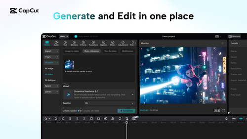 Article image for CapCut Launches Dreamina Seedance 2.0 AI Video Model With Built-In Safety Measures for Paid Users