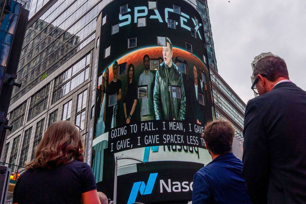 Article image for SpaceX Shares Fall as AI Spending Surges to $28.5 Billion Despite Strong Inaugural Earnings