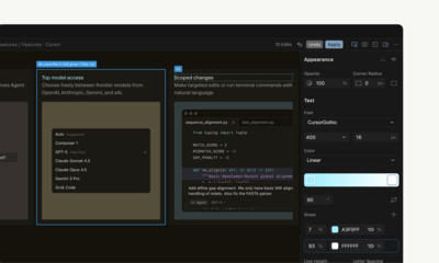 Cursor Launches Visual Editor That Lets Developers Build React Apps by Pointing, Clicking, and Talking to AI