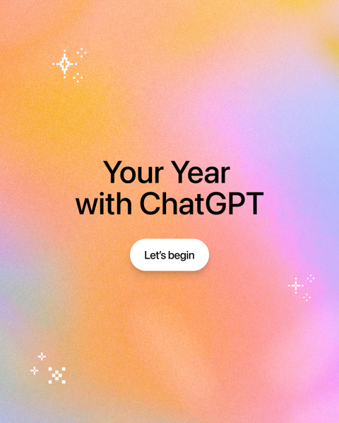 ChatGPT Launches 'Your Year' Wrapped Feature for Personal Users in Five Countries