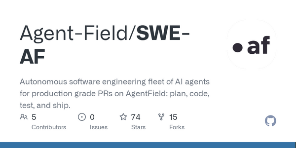 Article image for New AI Agent Fleet SWE-AF Crushes Industry Benchmarks at a Fraction of the Cost