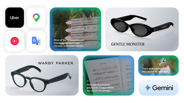 Article image for Google Launches AI-Powered Smart Glasses With Samsung and Warby Parker This Fall