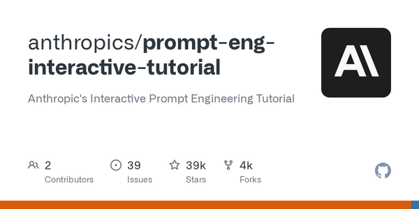 Article image for Anthropic Publishes Interactive Prompt Engineering Tutorial Using Claude 3 Haiku