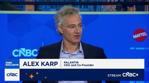 Palantir CEO Alex Karp Reveals New Nvidia Partnership and Frontier AI Strategy Live on CNBC