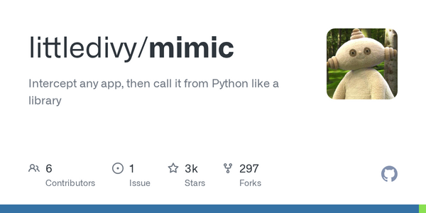 Article image for littledivy's Mimic Uses Claude to Generate Python Clients from App Traffic