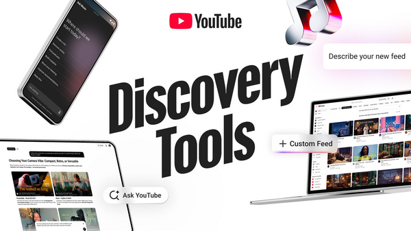 YouTube launches Custom Feeds and expands Ask YouTube shopping features