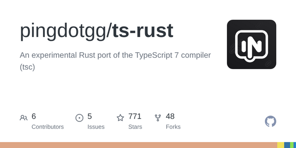 Article image for pingdotgg Says Claude Opus 5.5 Ported TypeScript 7 To Rust In 10 Hours