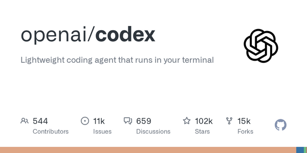 OpenAI's Codex CLI Surges Past 102,000 GitHub Stars as Open-Source Terminal Coding Agent Takes Off