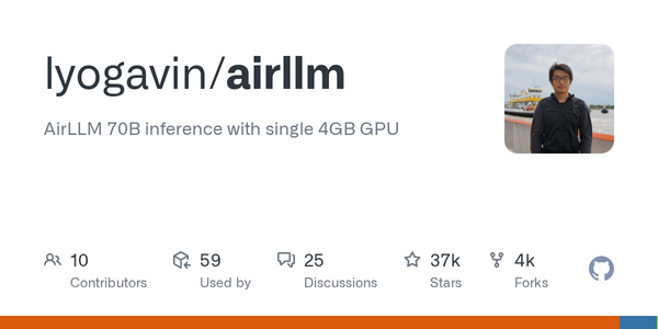 Article image for AirLLM v4.0.0 Trains 125B Qwen3.8-Flash-Next Model Under 6GB of VRAM