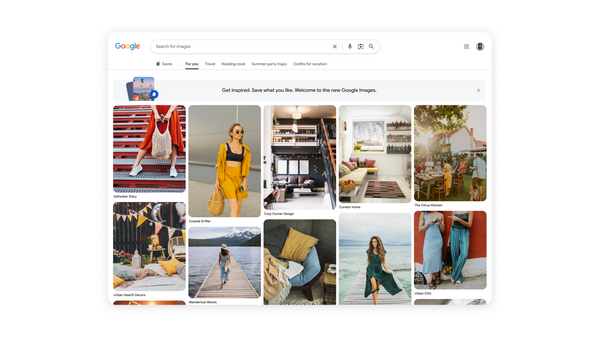 Google Images Gets Pinterest-Style Makeover With AI Generation and Personalized 'For You' Gallery