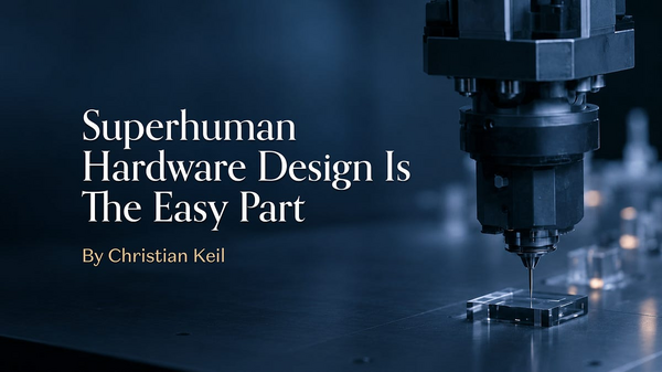 a16z's Christian Keil Says AI Models Still Can't Build Hardware from CAD Files