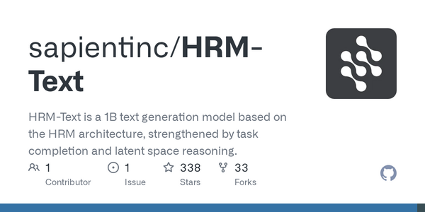 New 1B Parameter AI Model Slashes Pretraining Costs to Just $1000 With Hierarchical Recurrent Architecture