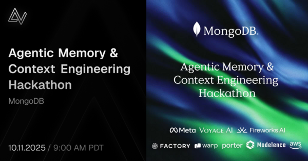 MongoDB Hosts AI Memory Engineering Hackathon in San Francisco with Cash Prizes