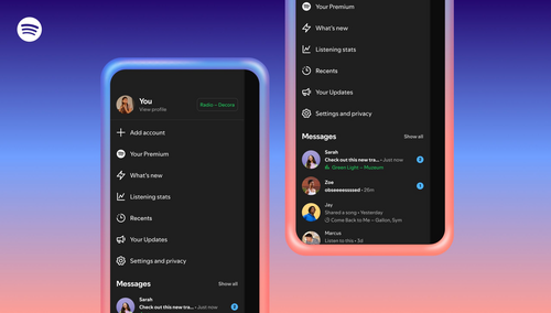 Spotify Launches Real-Time Music Sharing and Live Listening Features as Messages Platform Hits 340 Million Exchanges