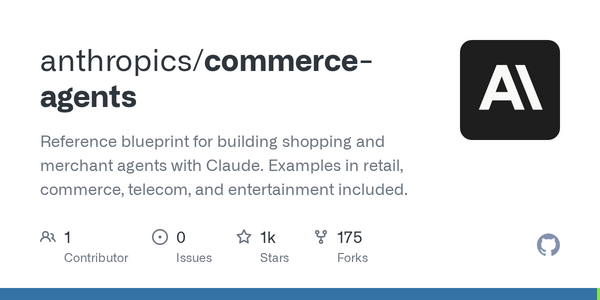Article image for Anthropic Launches Open-Source AI Commerce Agent Blueprint for Building Shopping and Merchant Tools with Claude