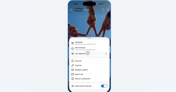 Article image for Meta Brings Instagram's Your Algorithm Feature to Facebook