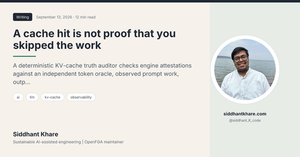 LLMTraceFX Ships Deterministic KV-Cache Auditor, Verifying Attestations and Detecting Evictions