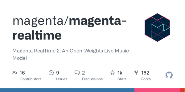 Google's Magenta Releases Real-Time AI Music Generation Model With Up To 2.4B Parameters