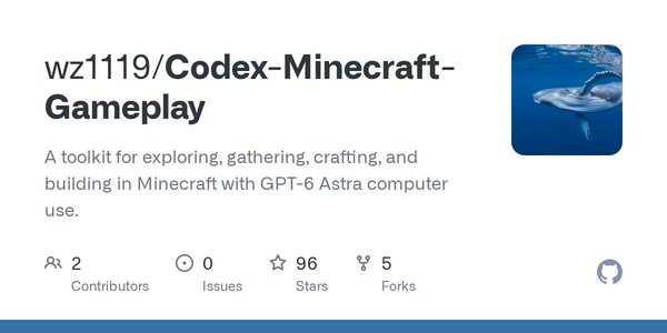 Article image for New GitHub Toolkit Lets GPT-6 Astra AI Agents Play Minecraft Autonomously