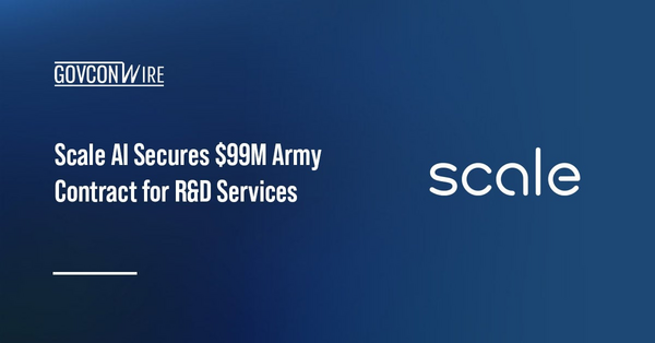 Scale AI Lands $99.5M U.S. Army AI Research and Development Deal