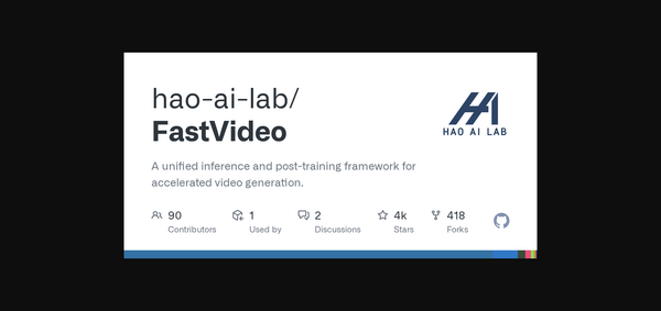 Article image for FastVideo Open-Source Framework Delivers 50x Video Generation Speedup Across NVIDIA, Apple Silicon, and Cloud Platforms
