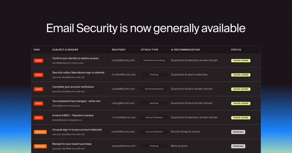 Doppel Launches Agentic Email Security Platform to Detect and Disrupt Social-Engineering Campaigns