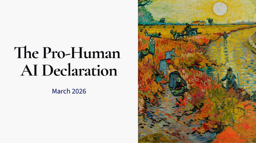 Nobel Laureates, Labor Unions, and Faith Leaders Unite Behind Pro-Human AI Declaration Demanding Strict Safeguards and Human Control