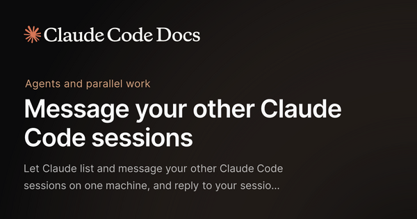 Article image for Claude Code v2.1.224 Launches Cross-Session Messaging Feature With Built-In Permission Controls