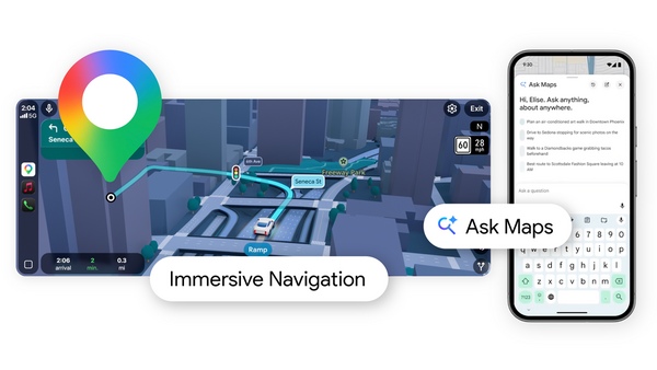 Article image for Google Maps Launches AI-Powered 'Ask Maps' and Immersive 3D Navigation in Major Overhaul