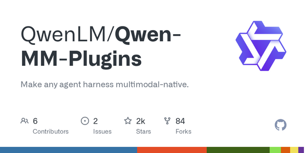 Article image for QwenLM Launches Open-Source Plugin System Bringing Multimodal AI Capabilities to Any Agent