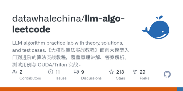Article image for Open-Source Lab Brings Hands-On LLM Algorithm Training to Job Seekers and AI Practitioners