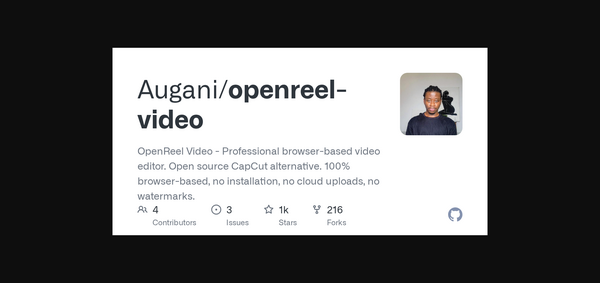 OpenReel Launches Free Open-Source Browser-Based Video Editor With Pro Features, No Watermarks, and No Cloud Uploads