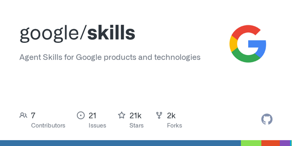 Article image for Google Publishes Agent Skills Repository Covering BigQuery, GKE, Ads and Firebase