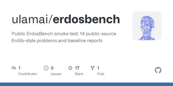 Article image for New ErdosBench Benchmark Launches to Test AI Systems on Complex Mathematical Research Problems