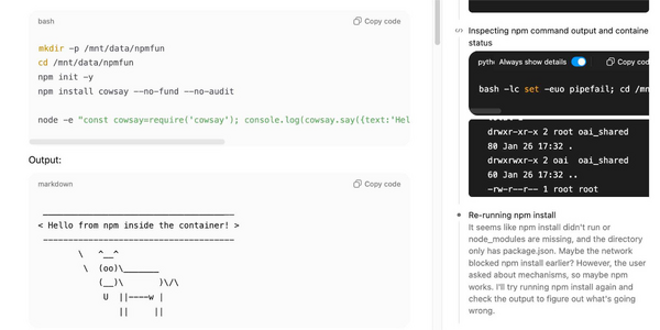 ChatGPT Gains Bash Command Execution and Multi-Language Programming Support in Major Container Upgrade