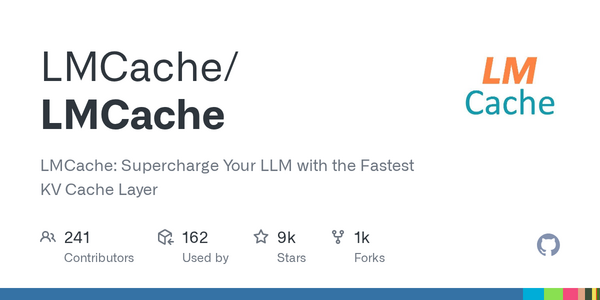 Article image for LMCache Emerges as Open-Source Standard for LLM KV Cache Management, Surpassing 9,100 GitHub Stars