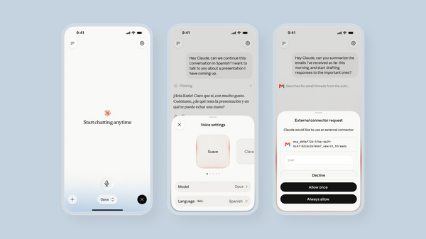 Anthropic Upgrades Claude Voice Mode With Smarter Models and App Integrations