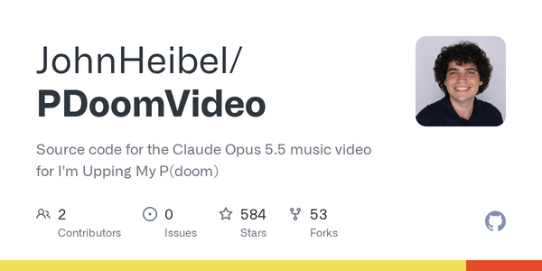 John Heibel Releases GitHub Source Code for Claude Opus 5.5-Generated Music Video