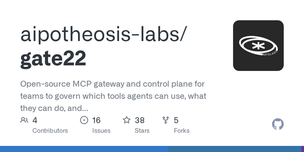 Gate22 Launches Open-Source Gateway to Control AI Agent Tool Access Across Platforms