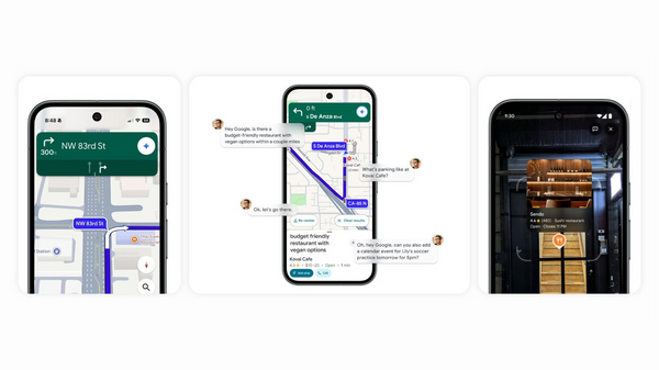 Article image for Google Maps Launches Gemini AI Integration with Voice Navigation and Landmark-Based Directions