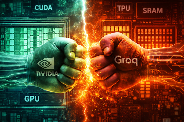 Article image for Nvidia Signs $20 Billion Deal with Groq as AI Inference Revenue Overtakes Training for First Time
