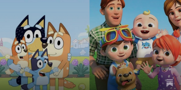 Article image for Bluey Shines as Thoughtful Kids' Content, Cocomelon Critiqued as Algorithmic Overstimulation