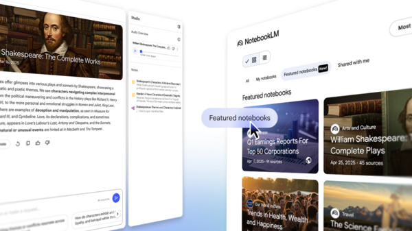 NotebookLM Unveils Curated Notebooks, Enabling Interactive Exploration
