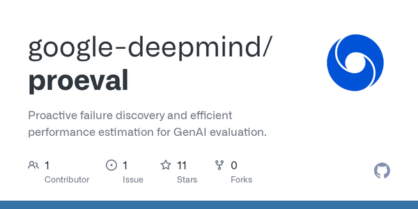 Article image for Google DeepMind Launches ProEval, Cutting AI Evaluation Costs by Up to 100x With Open-Source Bayesian Tool