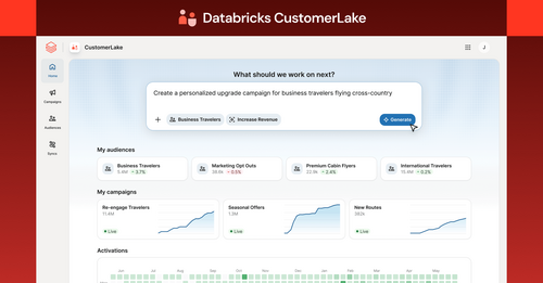 Article image for Databricks Launches CustomerLake, an AI-Powered Customer Data Platform Built Natively Into Its Lakehouse