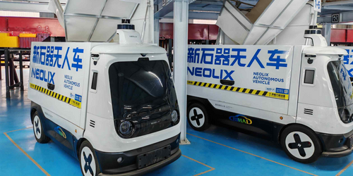 Chinese Autonomous Delivery Startup Neolix Raises $600 Million as Self-Driving Vehicle Race Intensifies
