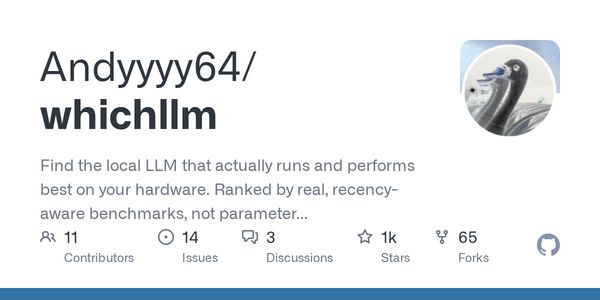 New CLI Tool 'whichllm' Instantly Matches Your Hardware to the Best Local AI Models