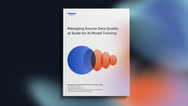 Article image for Voices Releases Framework to Calibrate DNSMOS for Higher-Quality AI Speech Training Data