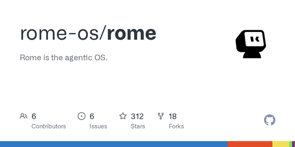 Article image for Rome Launches Open-Source AI Operating System That Lets Agents Build, Evolve, and Share Their Own Apps